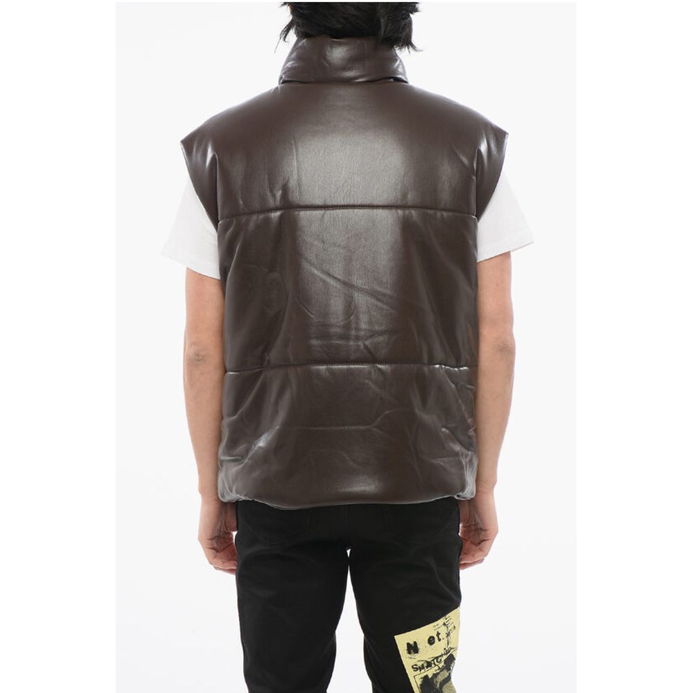 Nanushka Leather Quilted Vest - Image 2