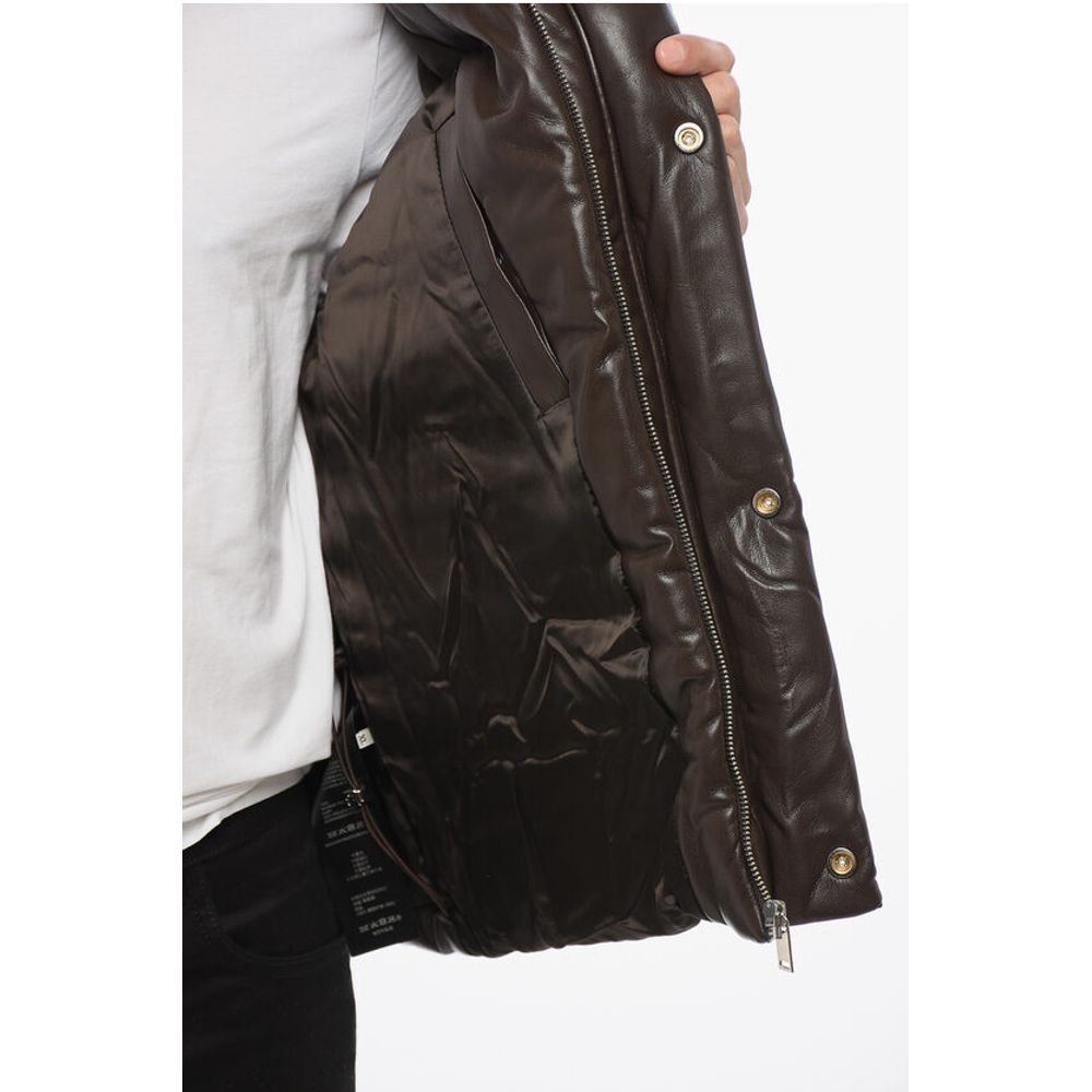 Nanushka Leather Quilted Vest - Image 5