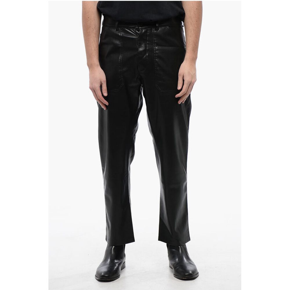 Nanushka Faux Leather JASPER 5-Pockets Pants