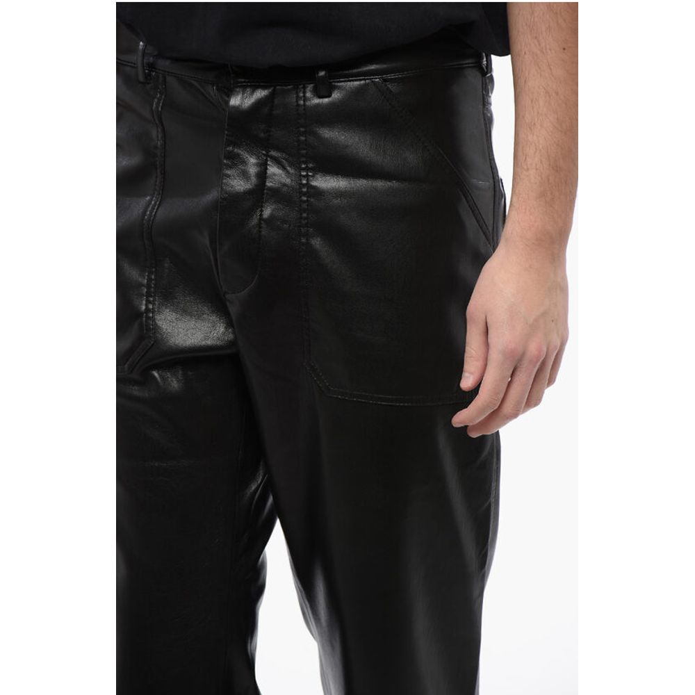 Nanushka Faux Leather JASPER 5-Pockets Pants - Image 3