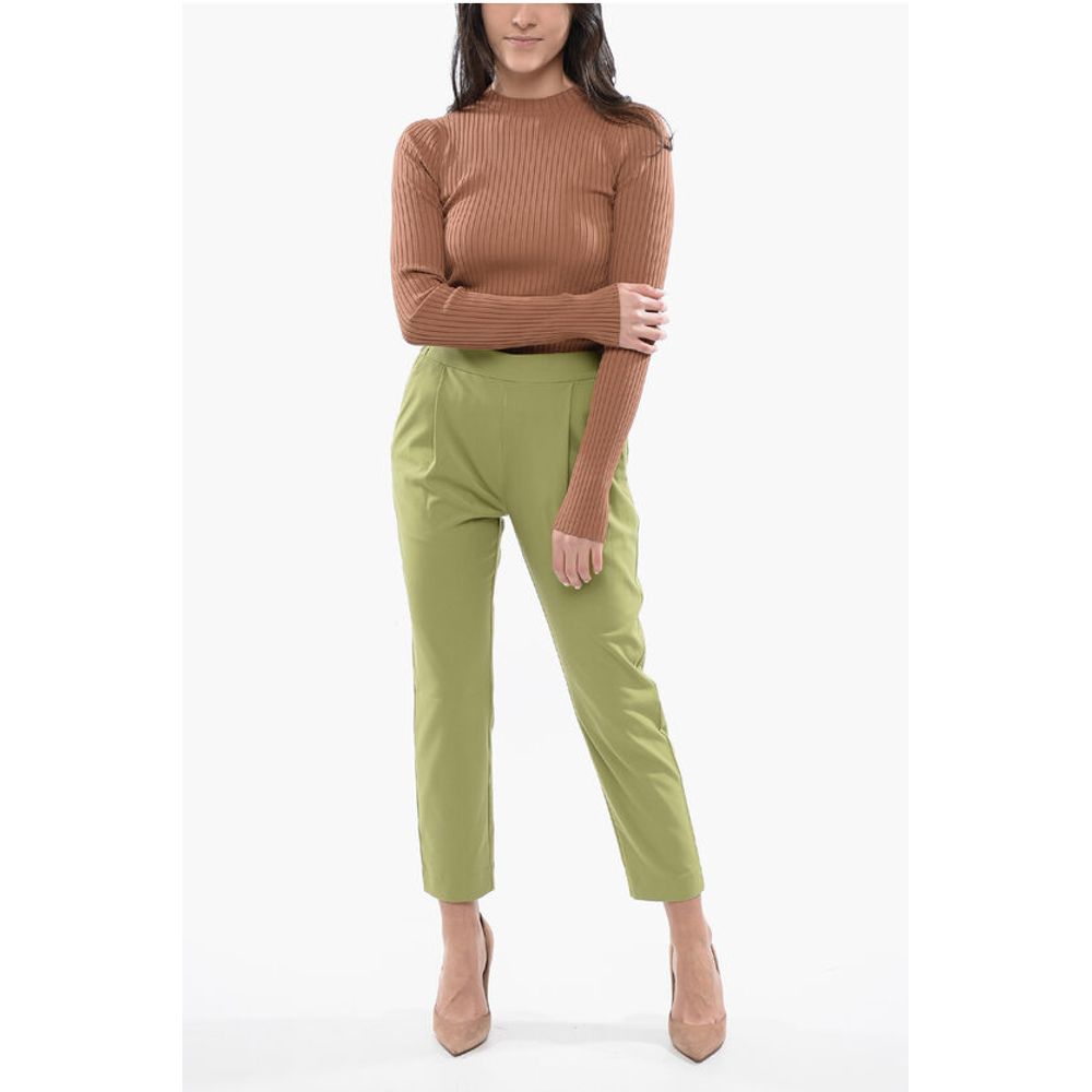 AllSaints Solid Color Single-Pleat ALEIDA Pants - Image 4