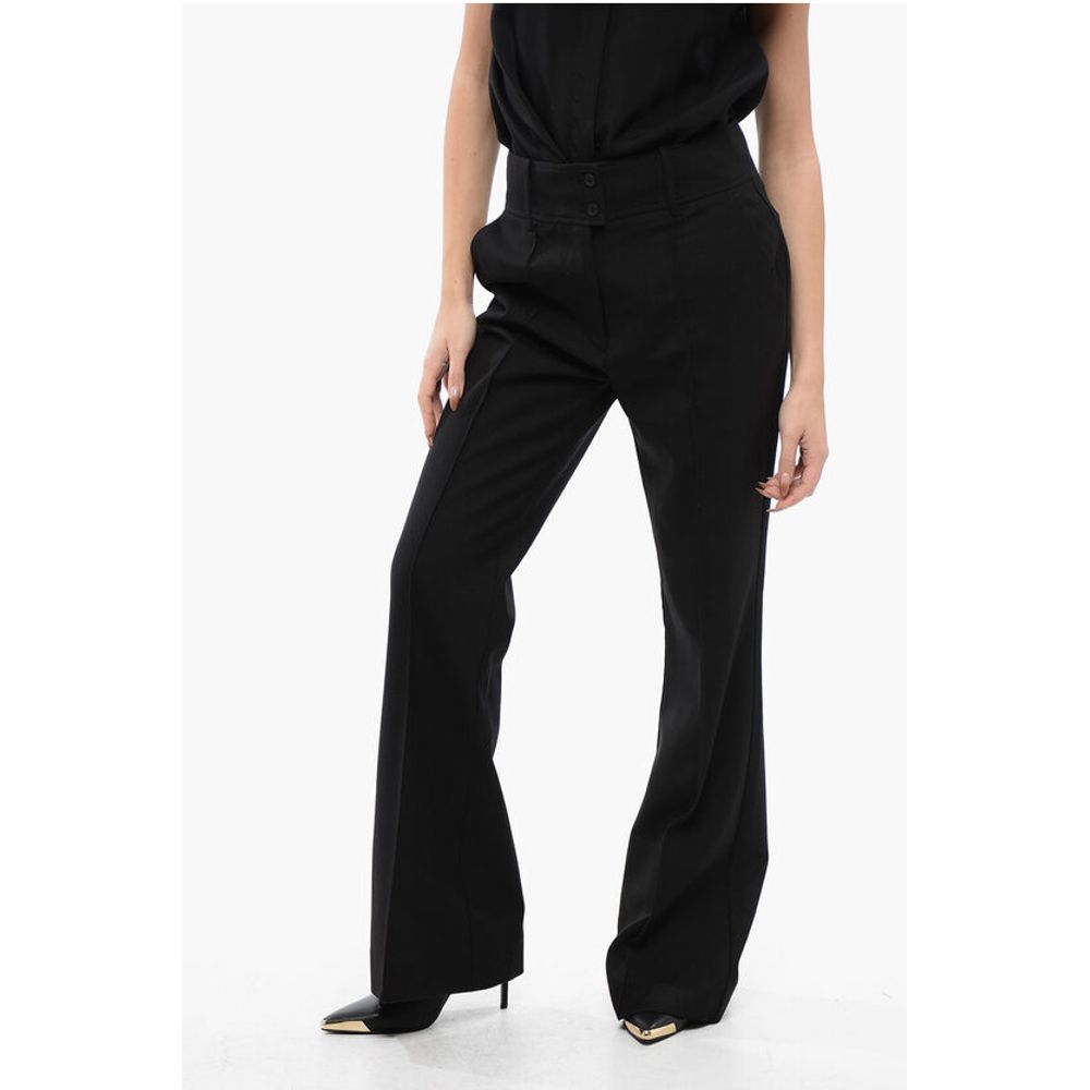 AllSaints High-Waisted Wool Blend Pants