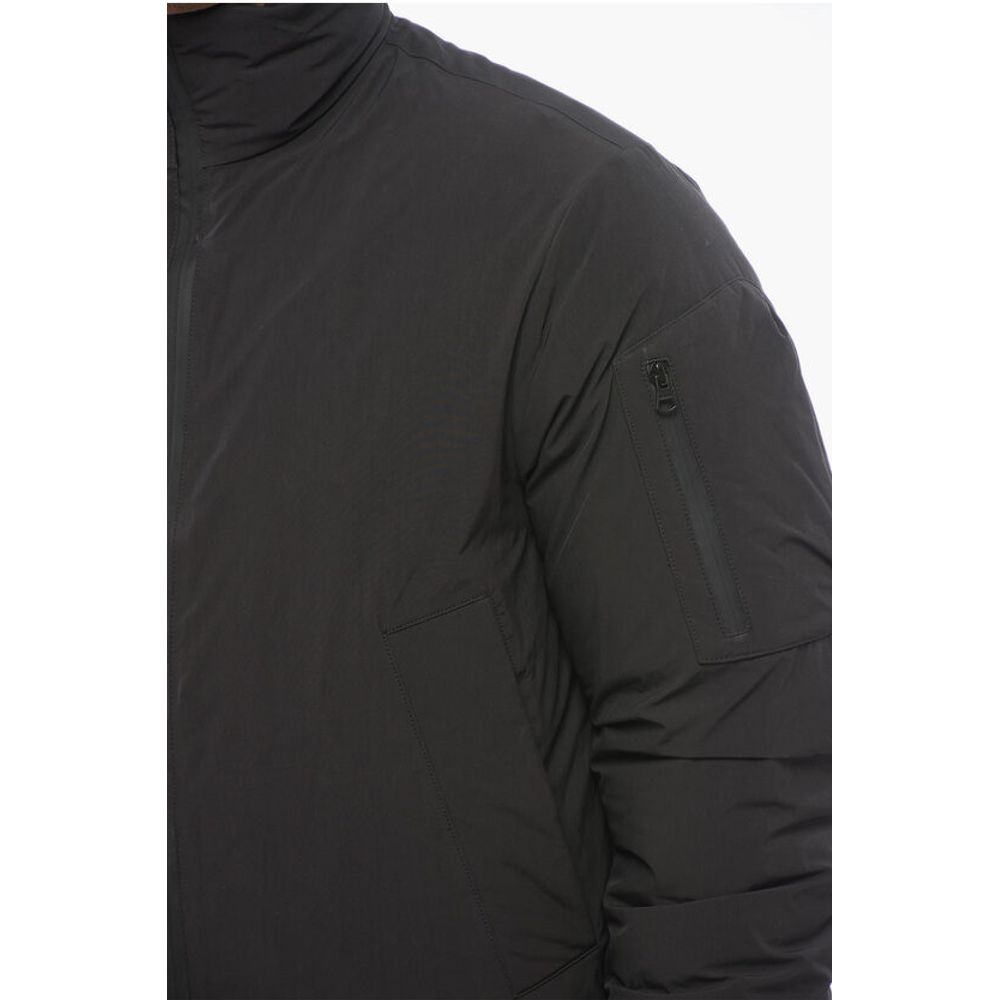 Burberry Multipocketed Down Jacket with Back Embroidered Logo - Image 3