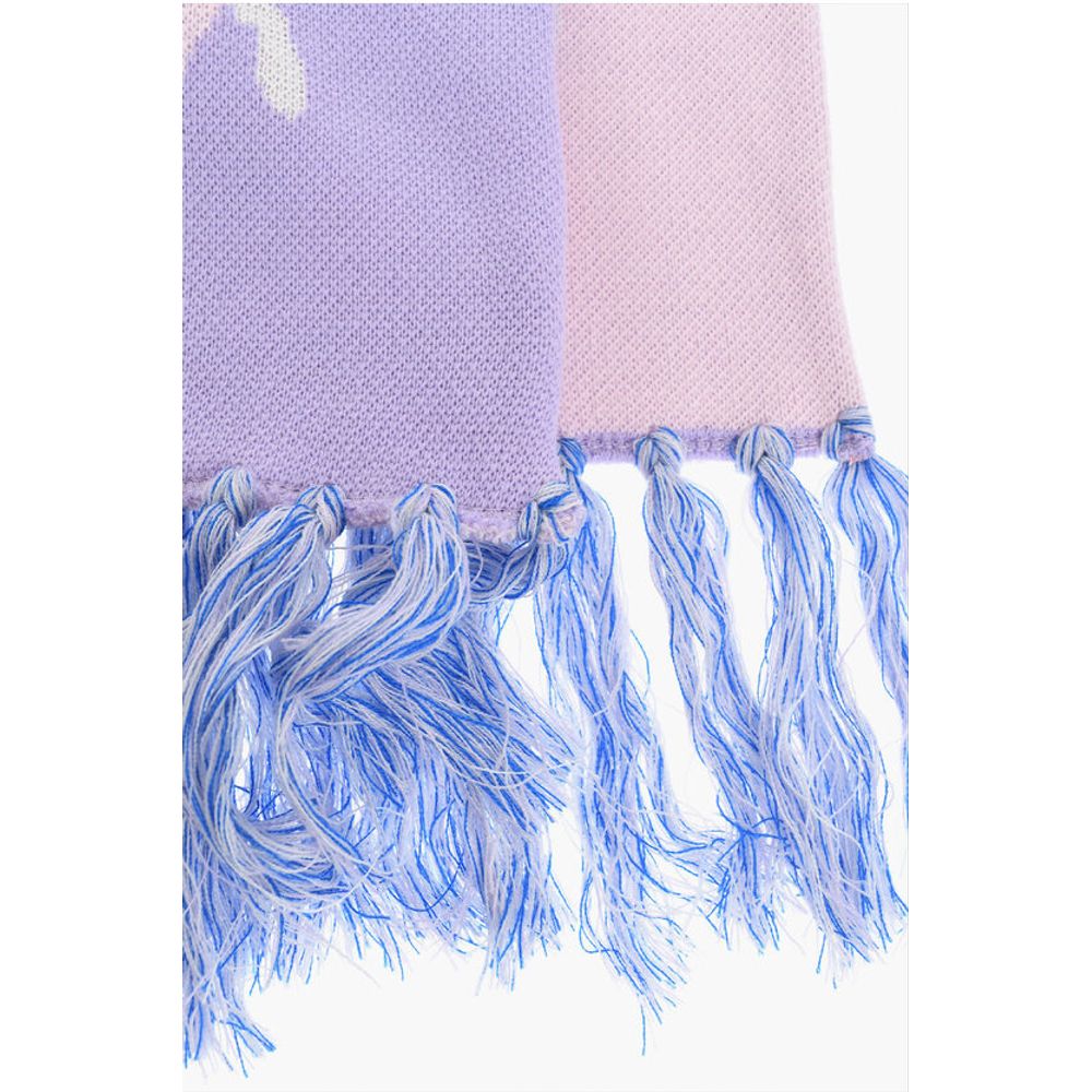 Puma KIDSUPER Wool Blend Scarf with Fringes - Image 3