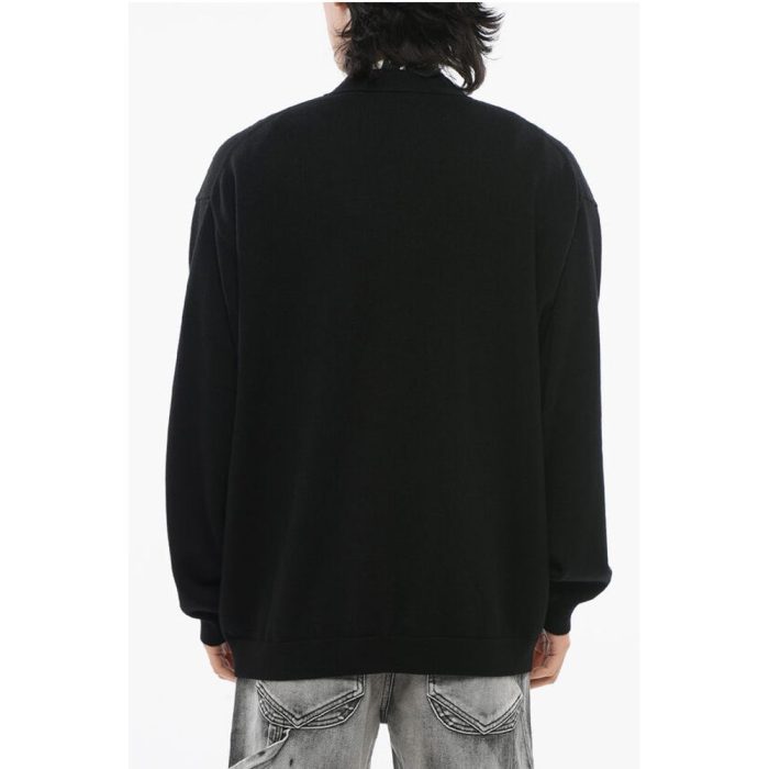 Kenzo V Neck BOKE FLOWER Wool Cardigan - Image 2