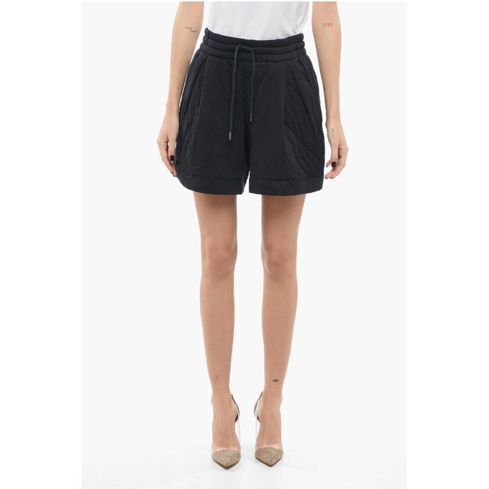 Dries Van Noten Cotton Quilted Shorts