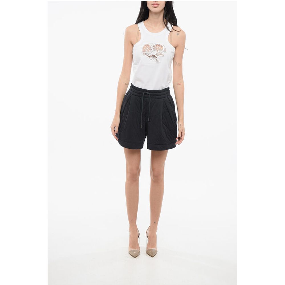 Dries Van Noten Cotton Quilted Shorts - Image 4