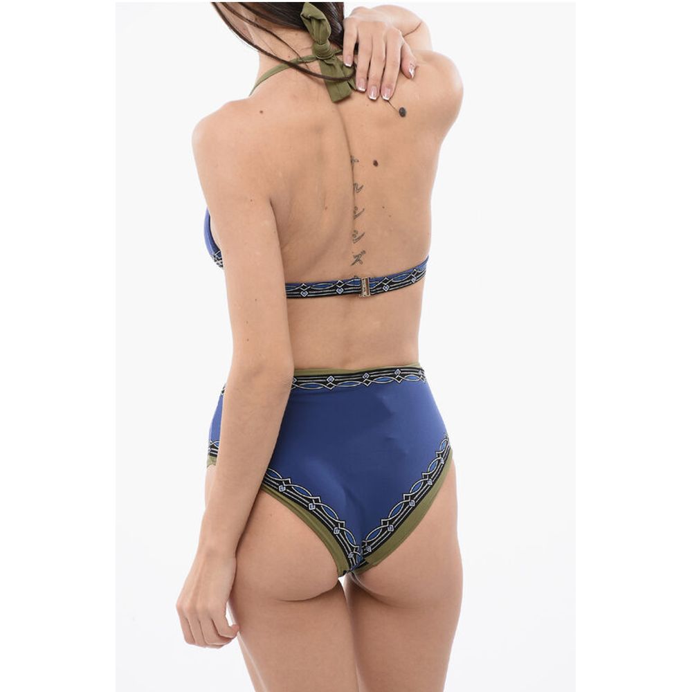 Etro High-waisted Bikini Set with Bow Detail - Image 2