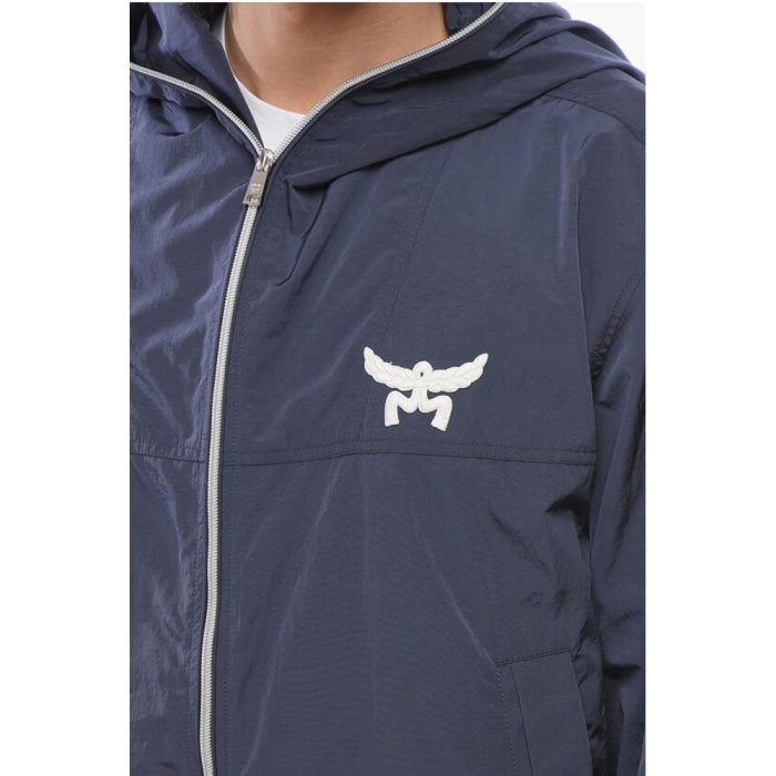 MCM Nylon Jacket with Hood and 2-Pockets - Image 4