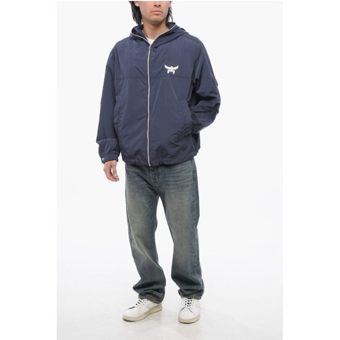 MCM Nylon Jacket with Hood and 2-Pockets - Image 5