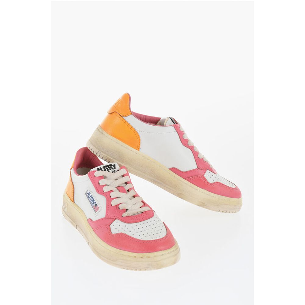 Autry Leather SUPER VINTAGE Low Top Sneakers