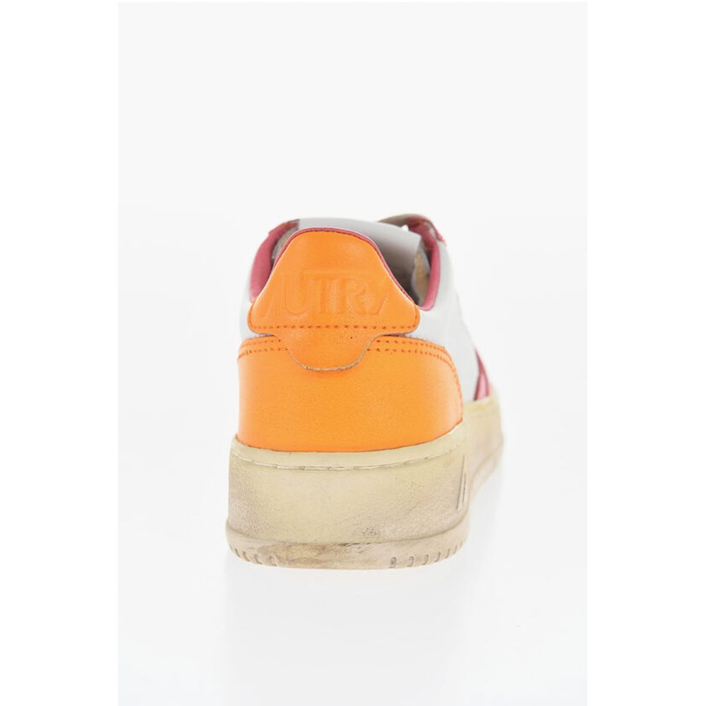 Autry Leather SUPER VINTAGE Low Top Sneakers - Image 2