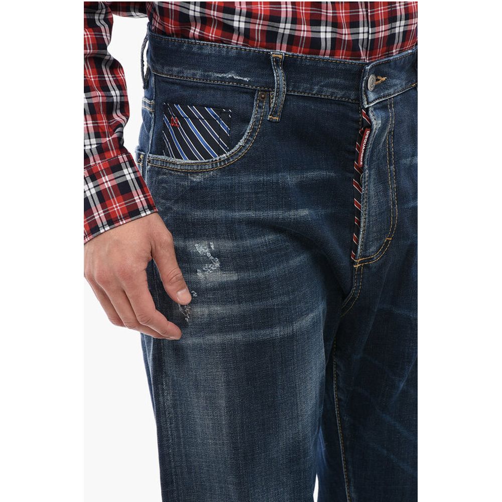 Dsquared² Regular Fit 642 Jeans With Patch Pocket 20 cm - Image 2