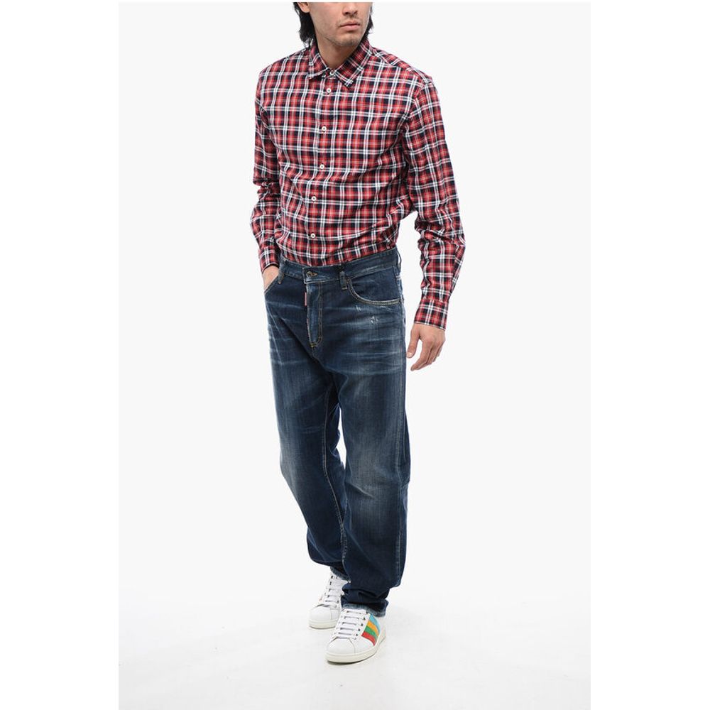 Dsquared² Regular Fit 642 Jeans With Patch Pocket 20 cm - Image 3