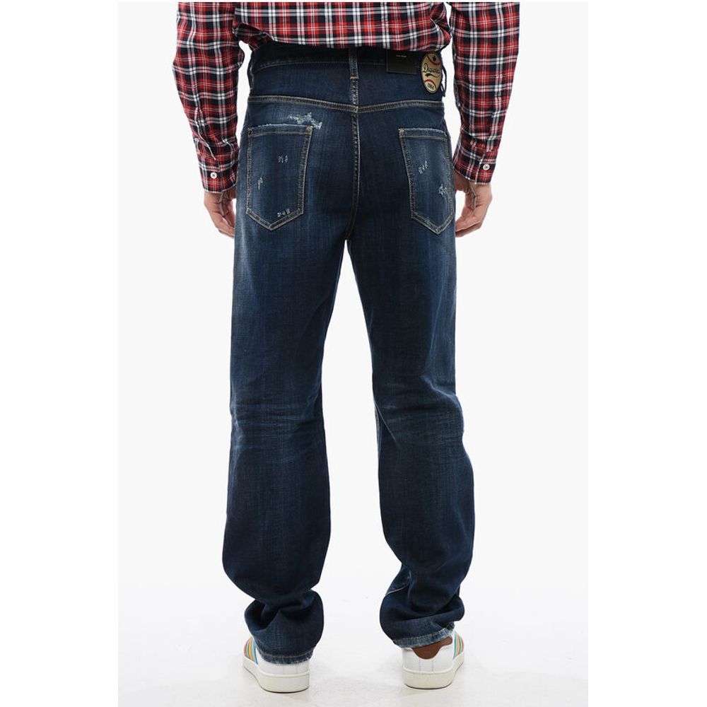 Dsquared² Regular Fit 642 Jeans With Patch Pocket 20 cm - Image 4