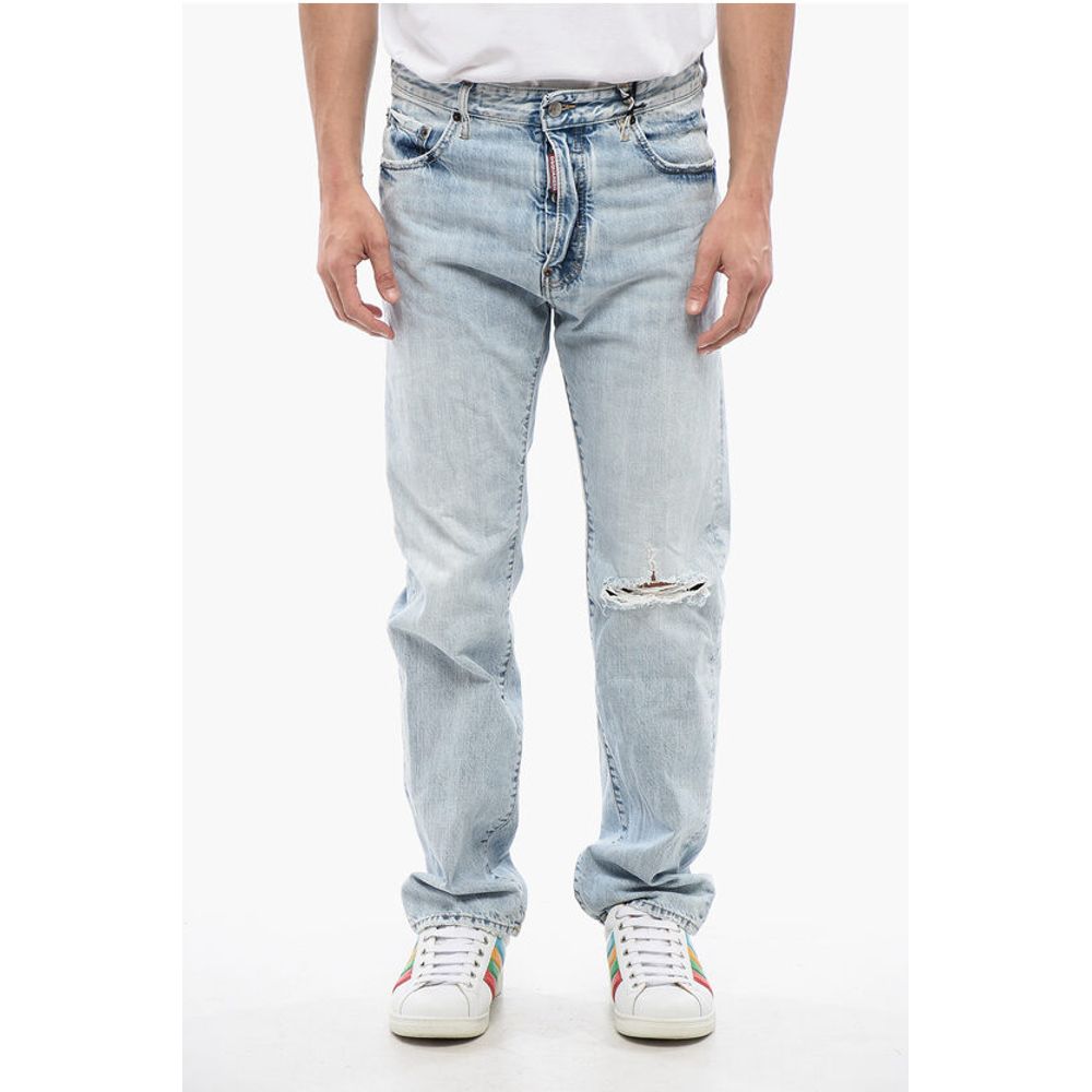 Dsquared² Distressed Effect 642 Light Washed Jeans 19 cm