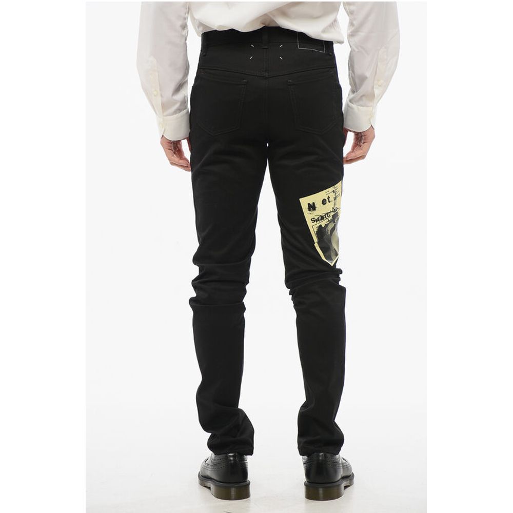 Maison Margiela MM1 Printed DEFILÈ 5-Pocketed Pants - Image 2