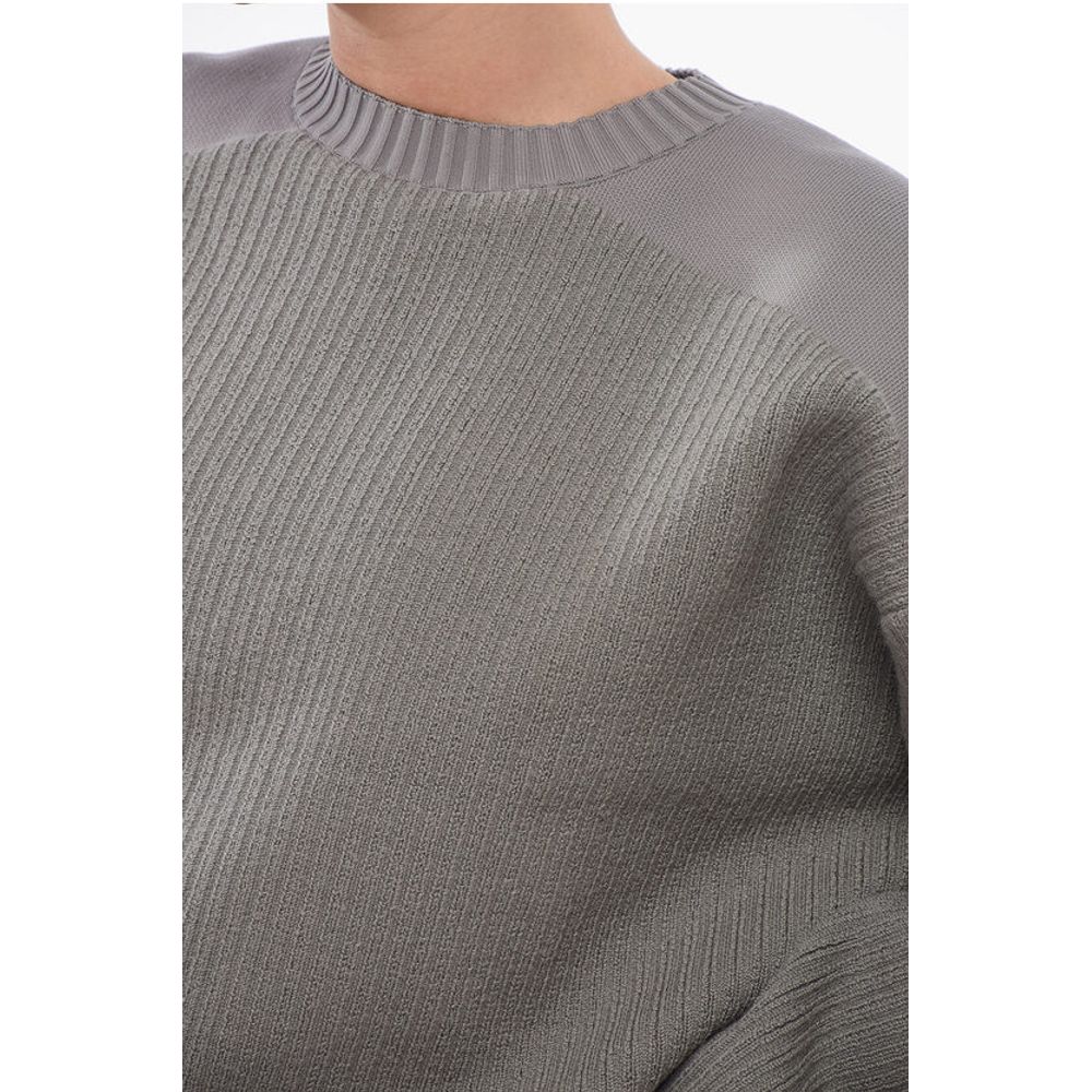 Y-3 Crew Neck UTILITY Wool Sweater - Image 3