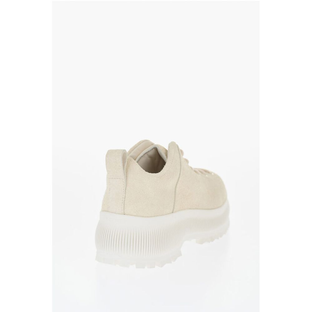 Jil Sander Suede Lace-up Sneakers with Vibram Sole - Image 2