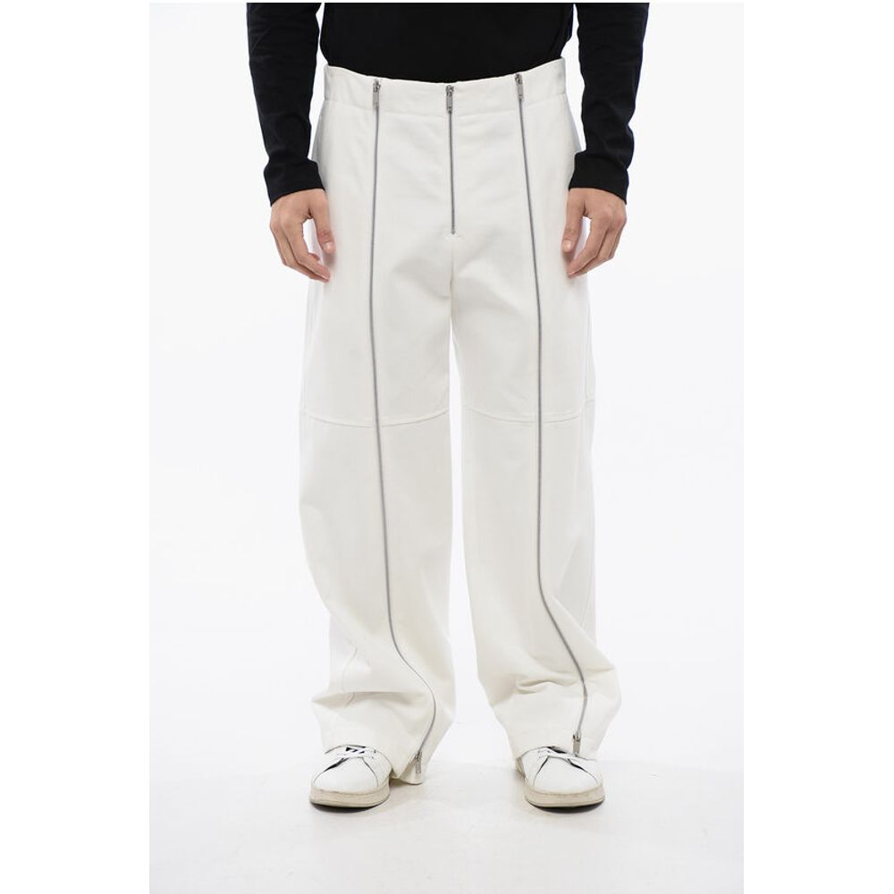 Jil Sander Zipped High-Waisted Pants