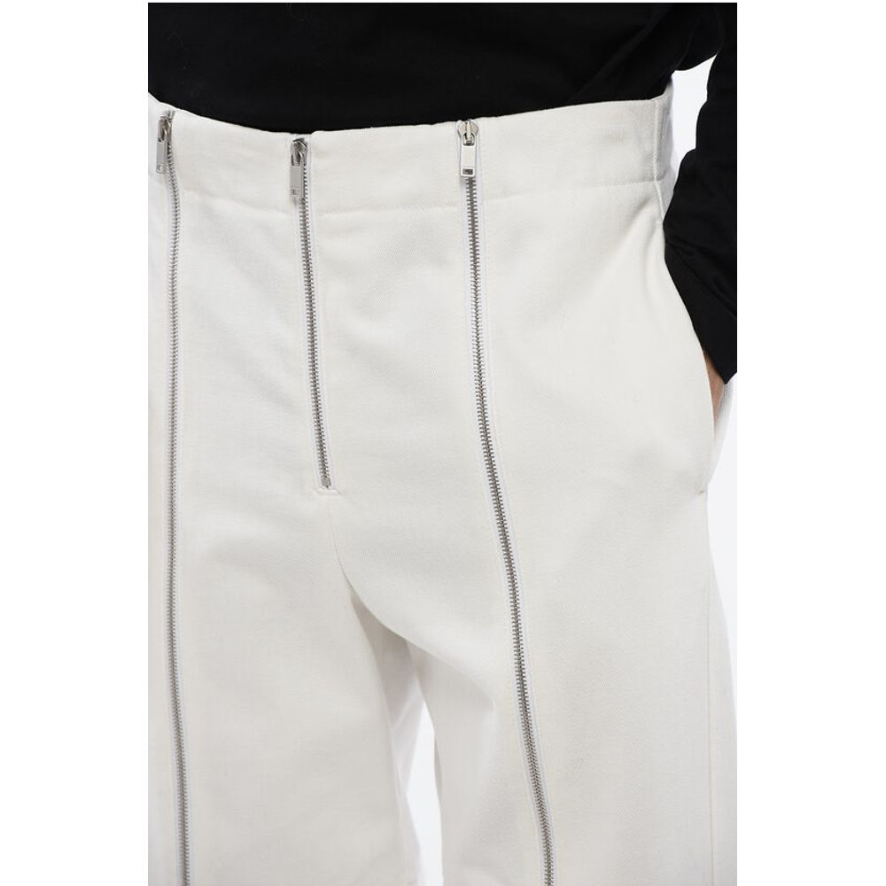 Jil Sander Zipped High-Waisted Pants - Image 3