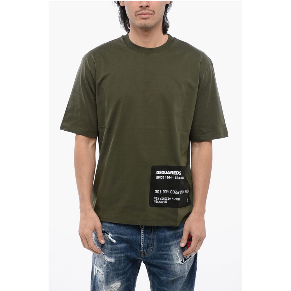 Dsquared² Loose-fit T-shirt with Logo Print