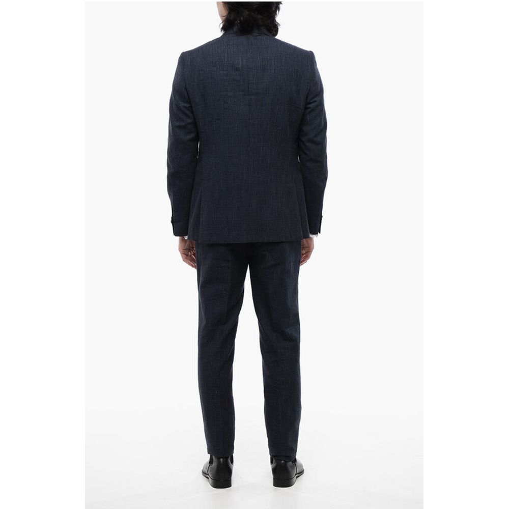 Nino Danieli Single Breasted Checkered Suit - Image 4