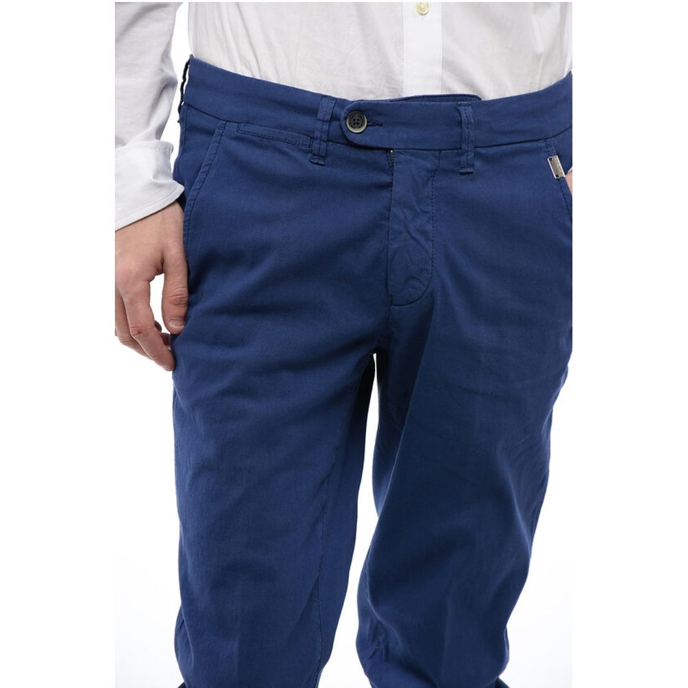 Corneliani ID Linen and Cotton-blended Pants - Image 3