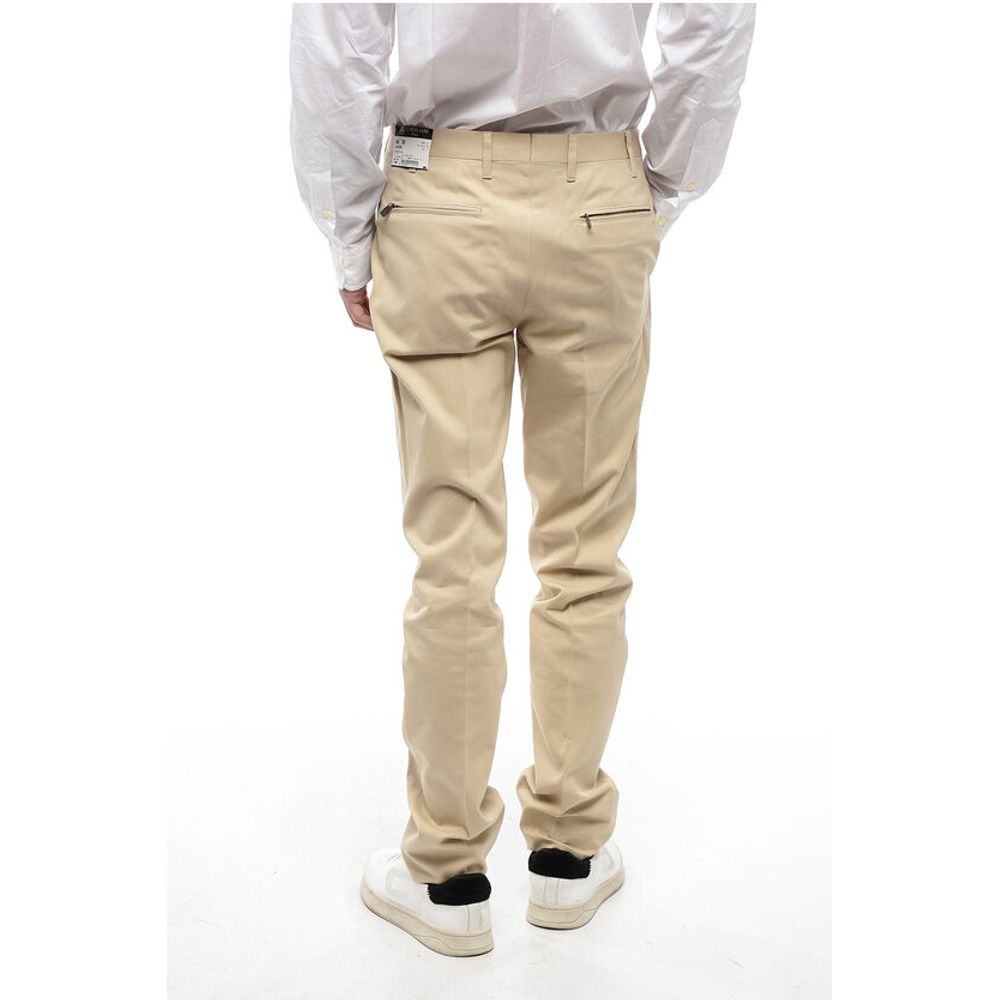 Corneliani Slim Fit Chino Pants With Zip Pockets - Image 2