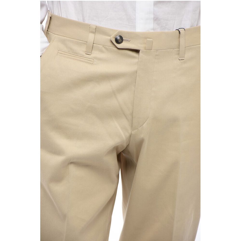 Corneliani Slim Fit Chino Pants With Zip Pockets - Image 3