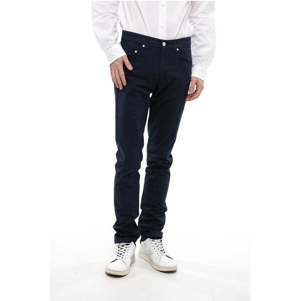 Corneliani ID Chino Pants with Suede Patch
