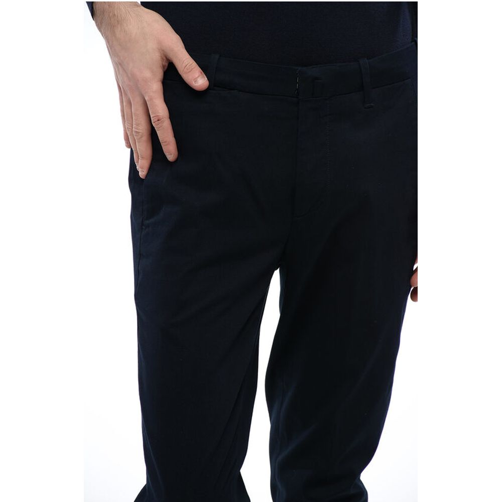 Corneliani ROAD TO EXCELLENCE Stretch Cotton Chinos Pants - Image 3