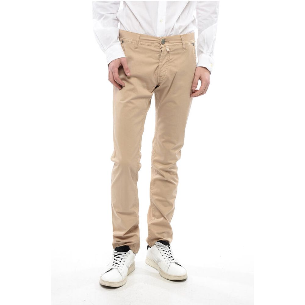 Corneliani ID 5-Pocketed Stretch Cotton Pants with Belt Loops