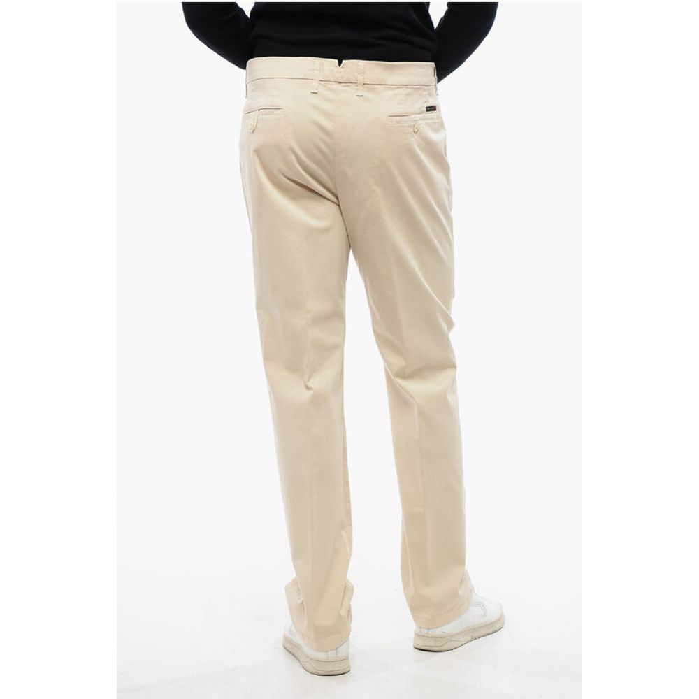 Corneliani ID Chino Pants with Welt Pockets - Image 4