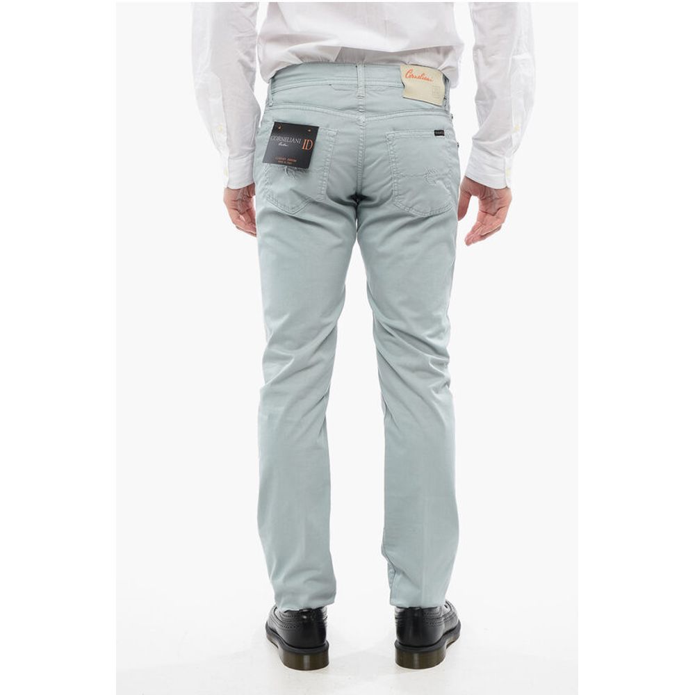 Corneliani ID 5-Pocketed Stretch Cotton Pants - Image 2