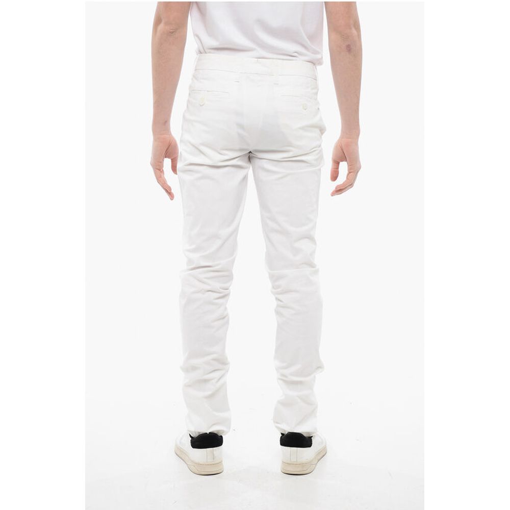 Corneliani ID Cotton Stretch Regular Waist Straight Leg Pants - Image 2