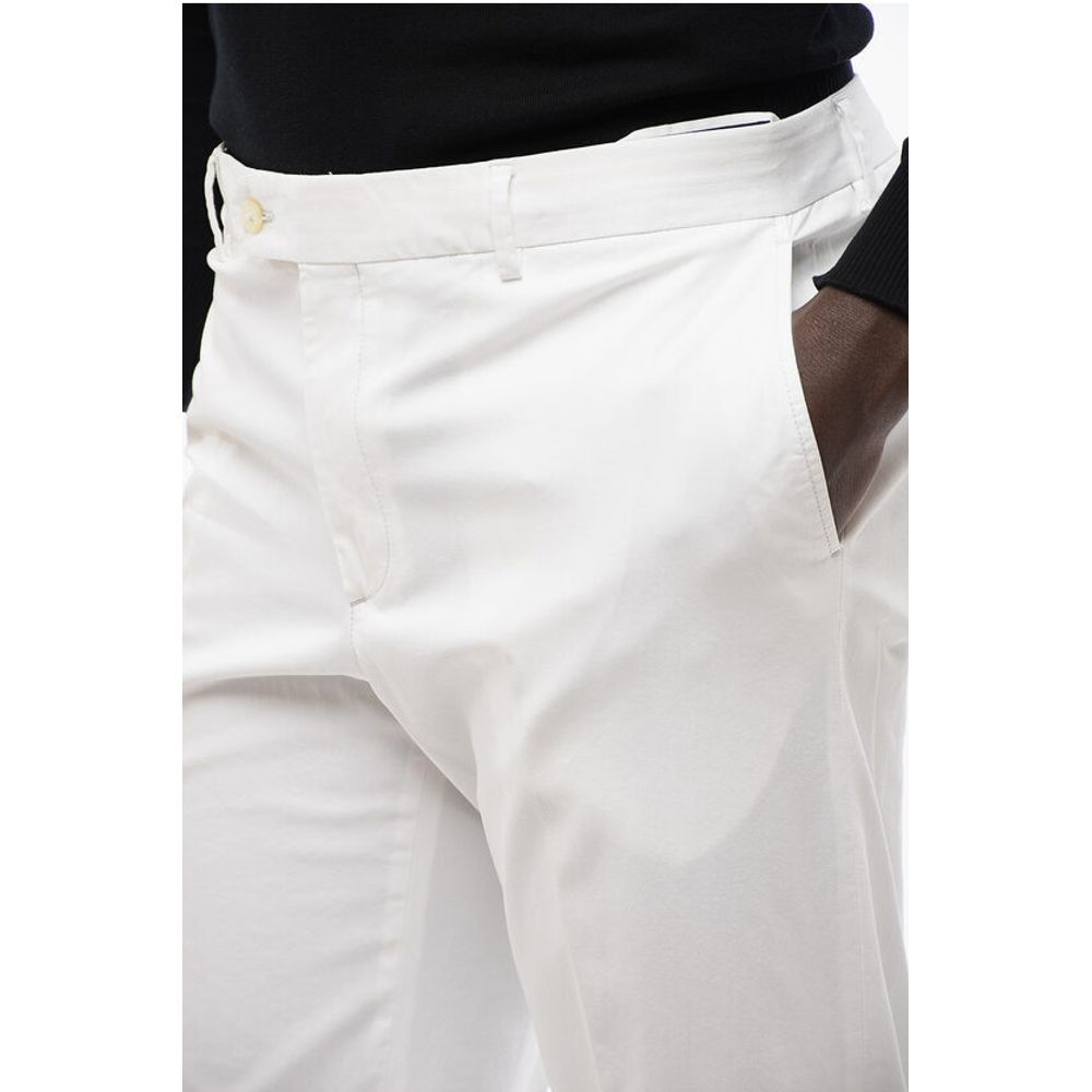 Corneliani ID Stretch Cotton IDENTITY Straight Leg Chinos Pants - Image 2
