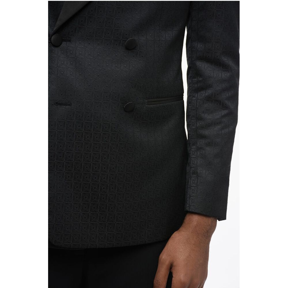 Corneliani CC COLLECTION Double-breasted CERIM. REWARD Jacquard Virgin - Image 3