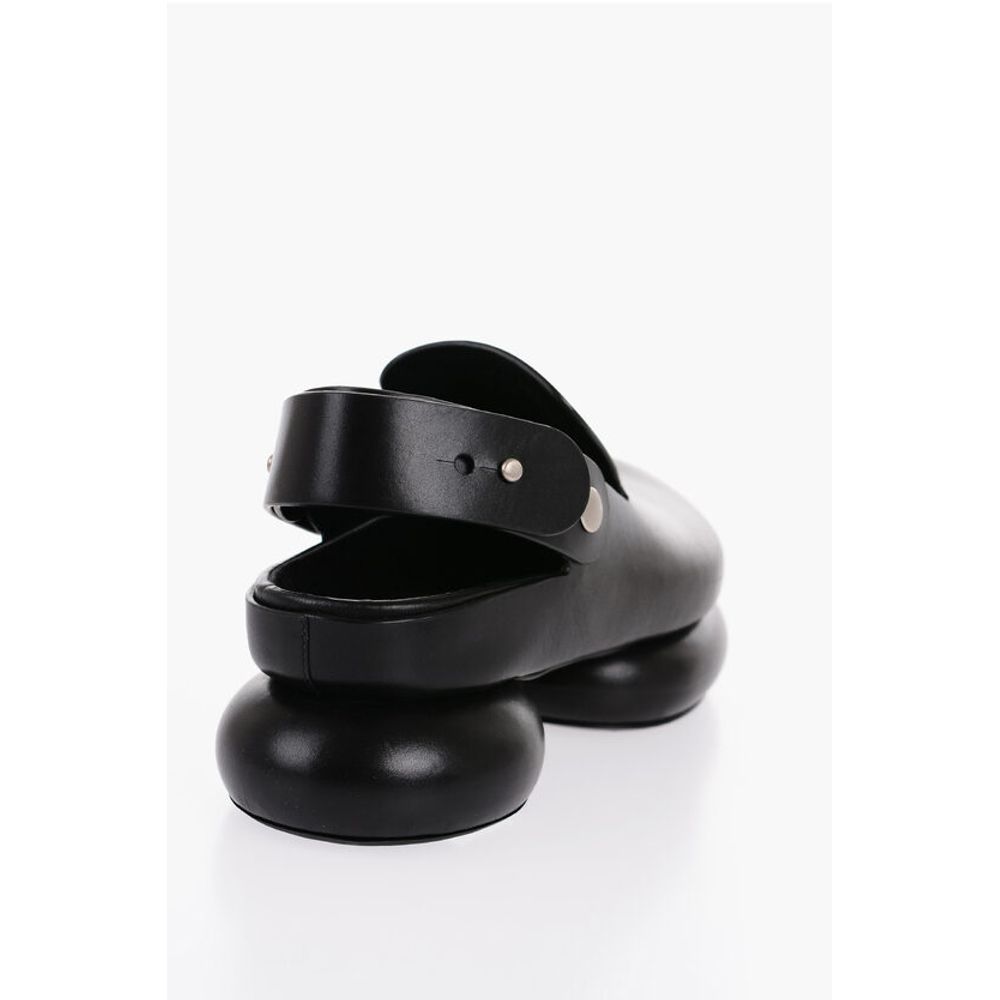 Jil Sander Chunky Sole Leather Slingback Sandals - Image 2