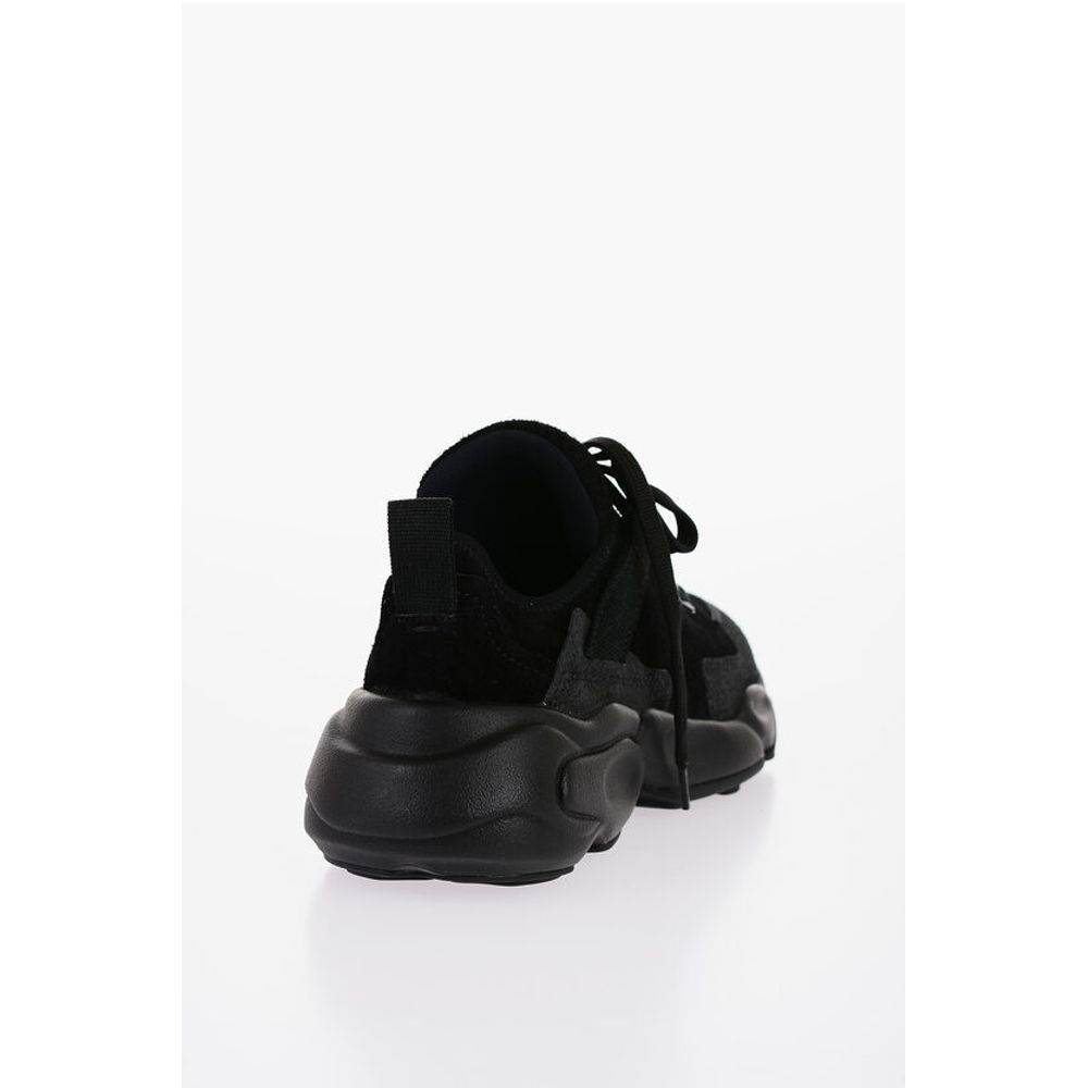 Jil Sander Suede HAIRY Sneakers with Chunky Sole - Image 2