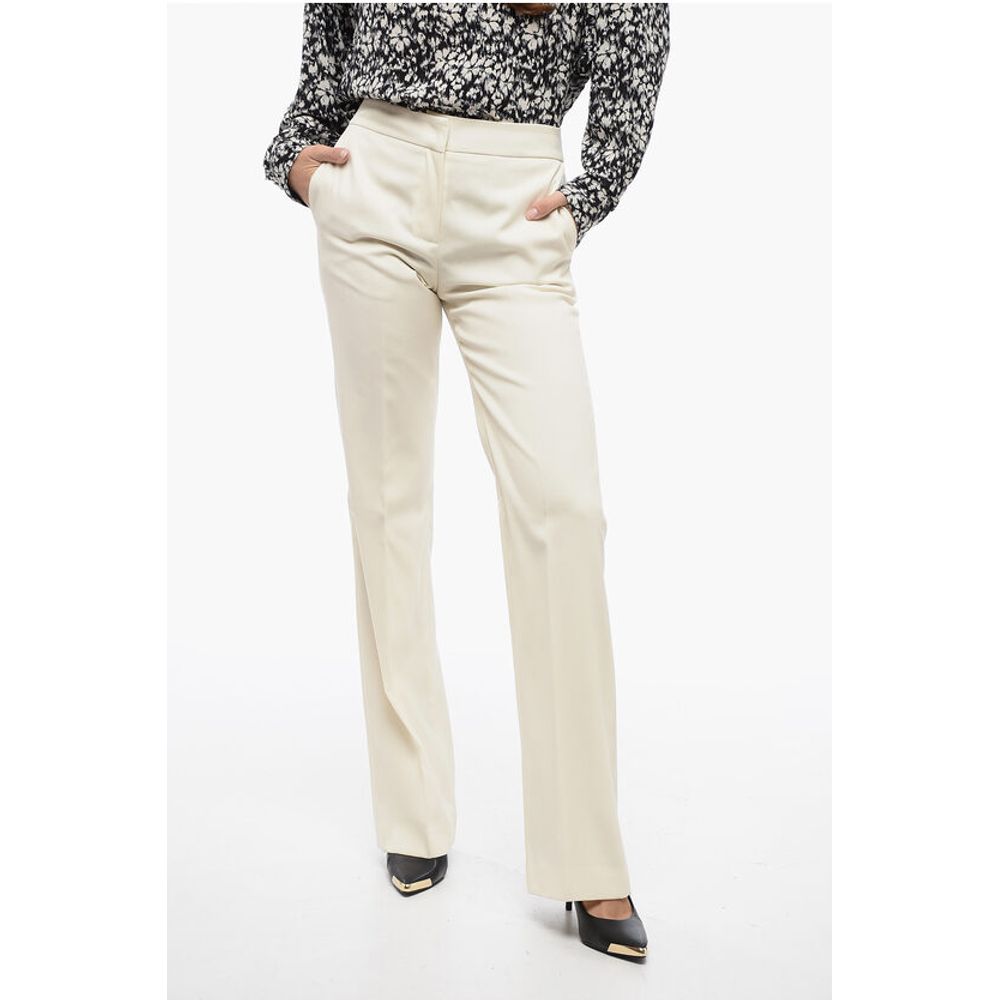 Fabiana Filippi Virgin Wool Flared Pants