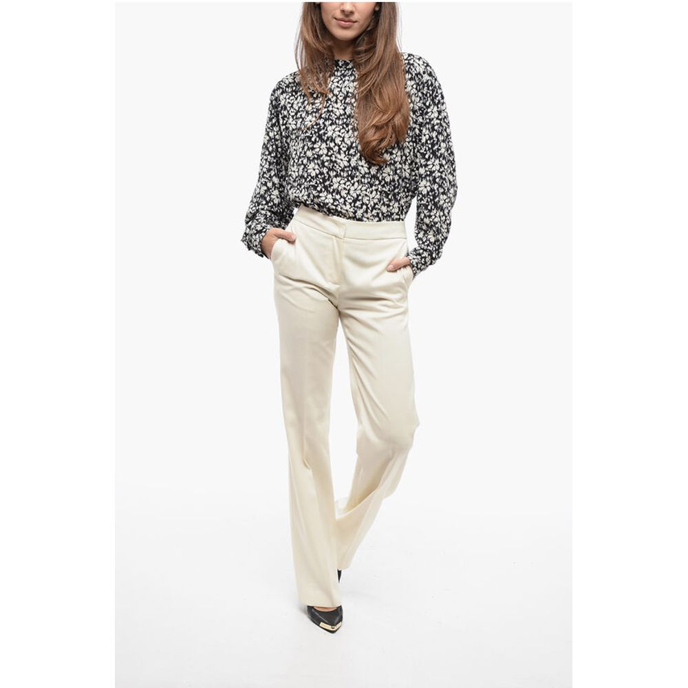 Fabiana Filippi Virgin Wool Flared Pants - Image 3