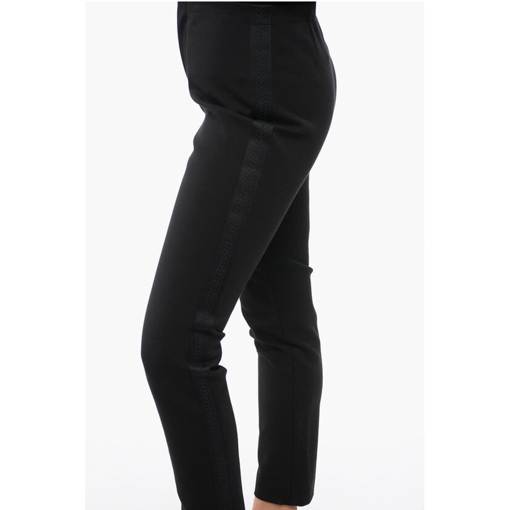 Dior Stretchy Pants with Embroidered Band - Image 3