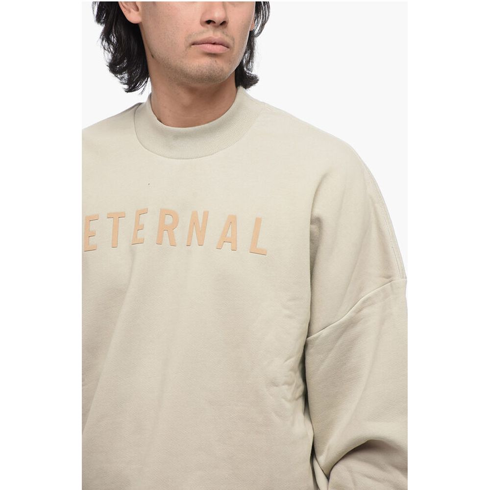 Fear Of God Brushed Cotton ETERNAL Sweatshirt with Embossed Print - Image 3