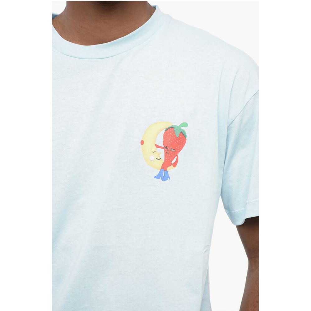 Sky High Farm Printed Organic Cotton Crew-neck T-Shirt - Image 3