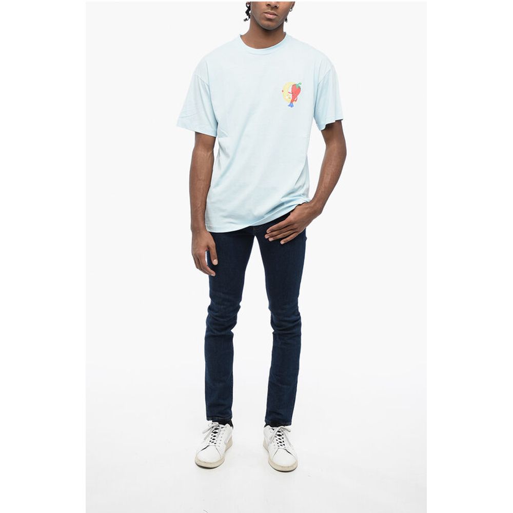 Sky High Farm Printed Organic Cotton Crew-neck T-Shirt - Image 4