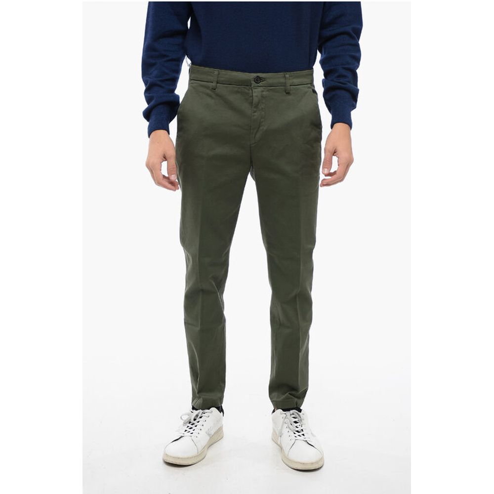 Department 5 Cotton Twill Chinos Pants with Flap pockets