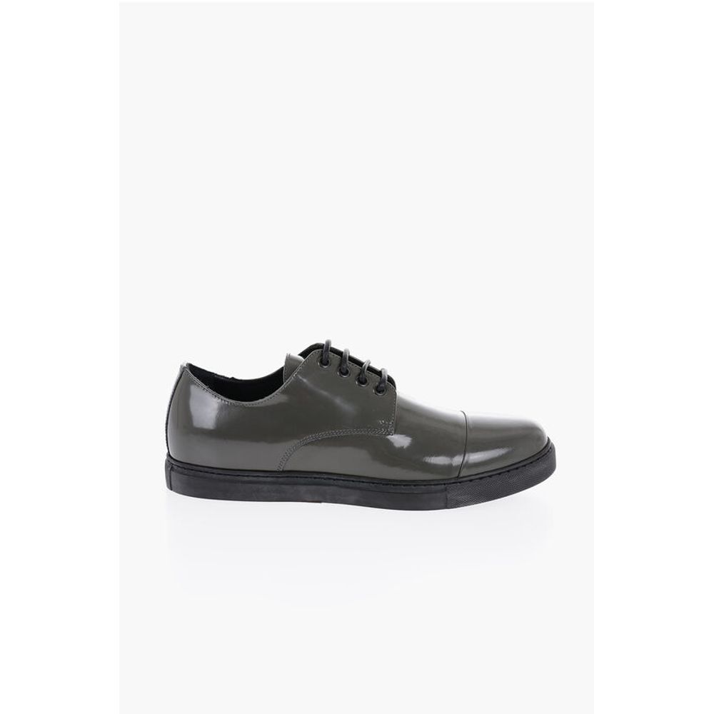 Corneliani ID Patent Leather Low-Top Sneakers - Image 3
