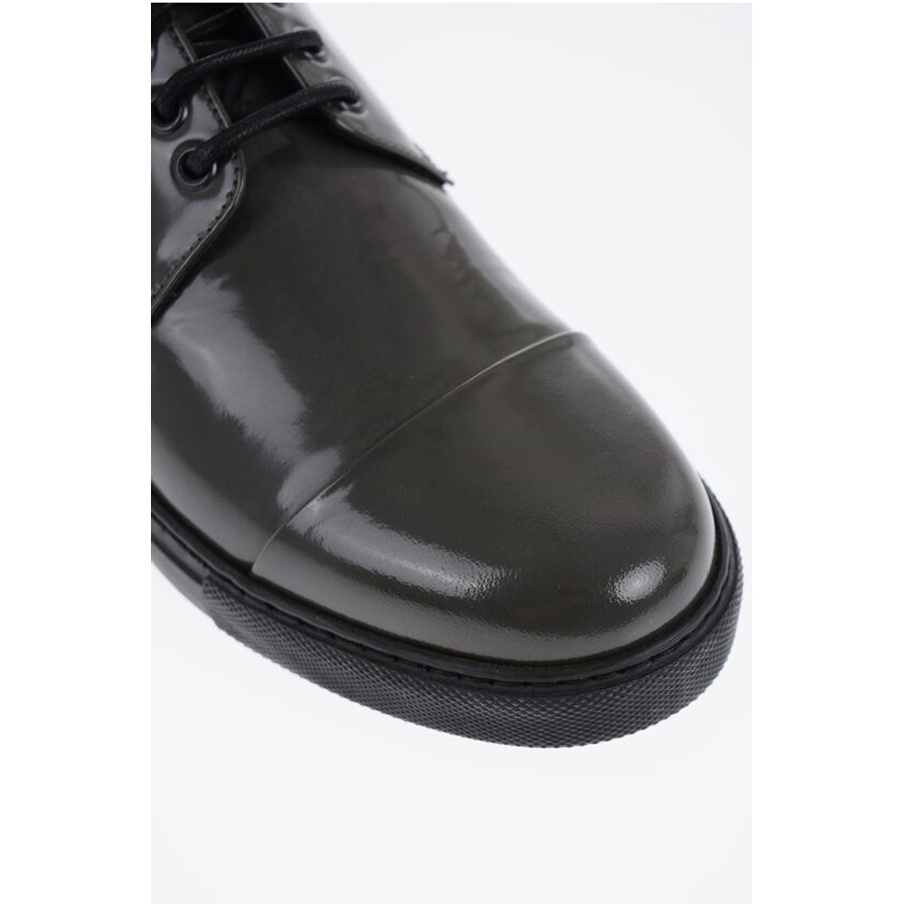 Corneliani ID Patent Leather Low-Top Sneakers - Image 4