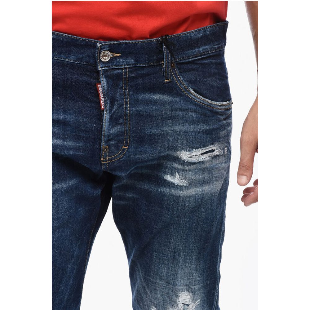 Dsquared² Vintage Effect Distressed SEXY TWIST Jeans 16cm - Image 3